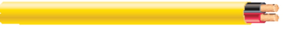 14-41 2/C IN-WALL CL3 DIRECT BURIAL YELLOW 500 FT