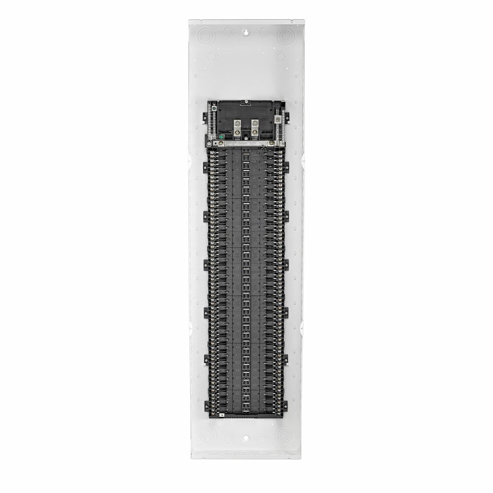 Indoor Load Center, NEMA 1 with Main Lug, 200 Amp, 66 Spaces, 22 KA Interrupt Rating, Enclosure and Interior Only