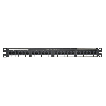 Punchdown Patch Panel, Cat 6, Flat, 24 P