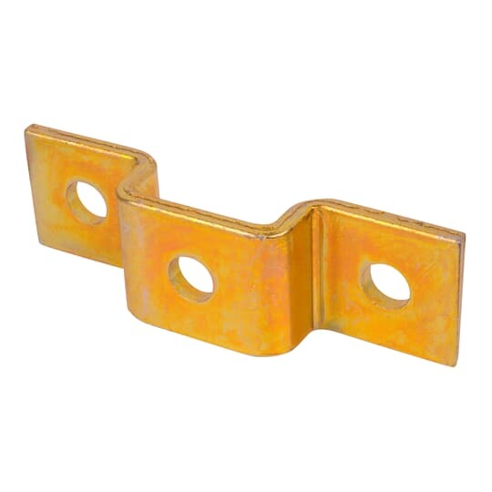 Support, U Shape, Length 5-1/8 Inches, Depth 13/16 Inch, Holes 1 Inch on 1-7/8 Inch Centers, Steel, For B Series Channels