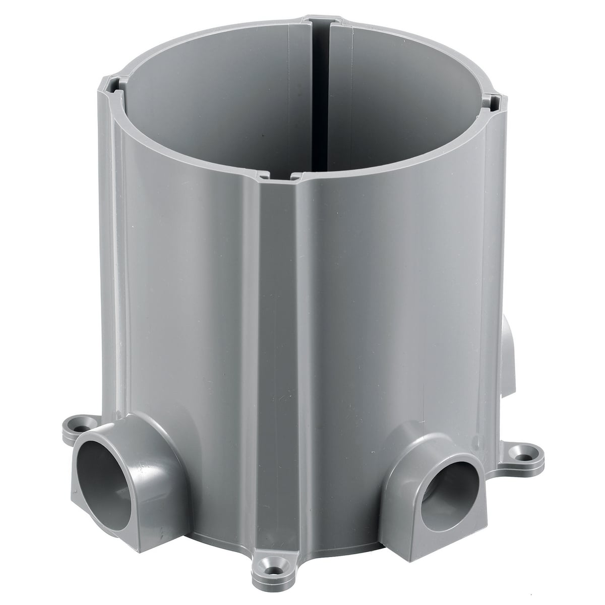 Concrete Floorboxes, Flush, Round PVC Box, 3.00" Minimum Depth of Pour