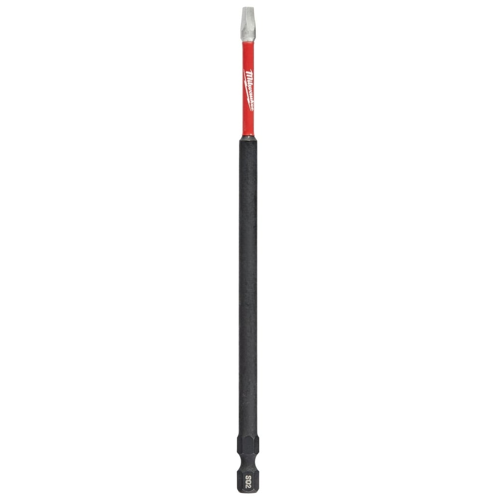 SHOCKWAVE 6 in. Impact Square Recess #2 Power Bits 10PK