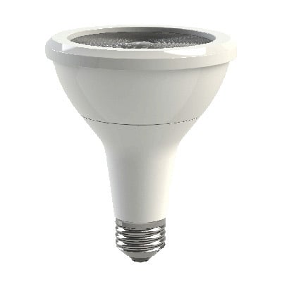 GE LED Lamps, 12 WTT, 850 LM, 2700 K, 70.8 CRI, Dimmable, PAR30 Long Neck, Medium Screw Base, 4.72 IN Length, 25000 HR Average Life