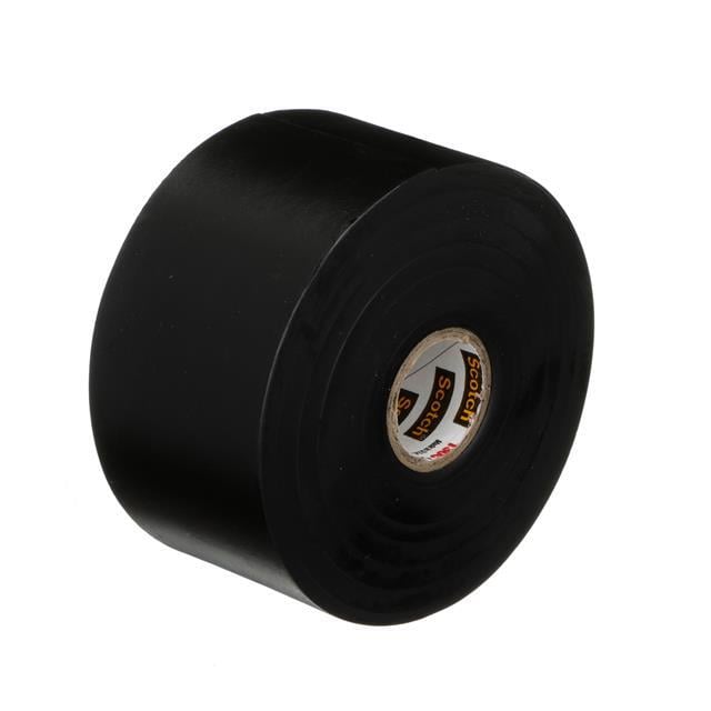 Scotch(R) Linerless Rubber Splicing Tape 130C-2x30FT, 2 in x 30 ft (51 mm x 9,1 m), 12 per case
