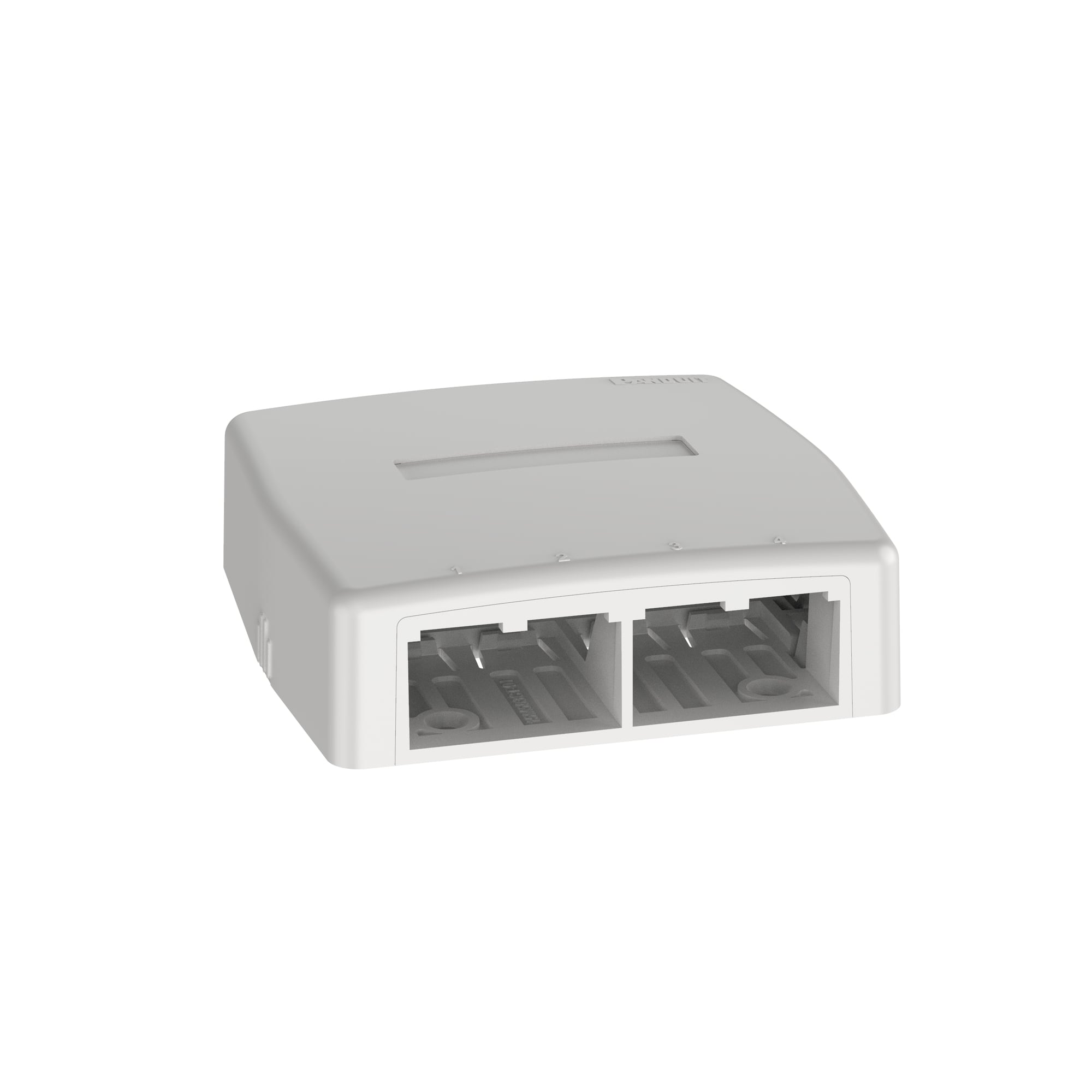 Mini Com 4 port Surf Mt Box w/quick rele