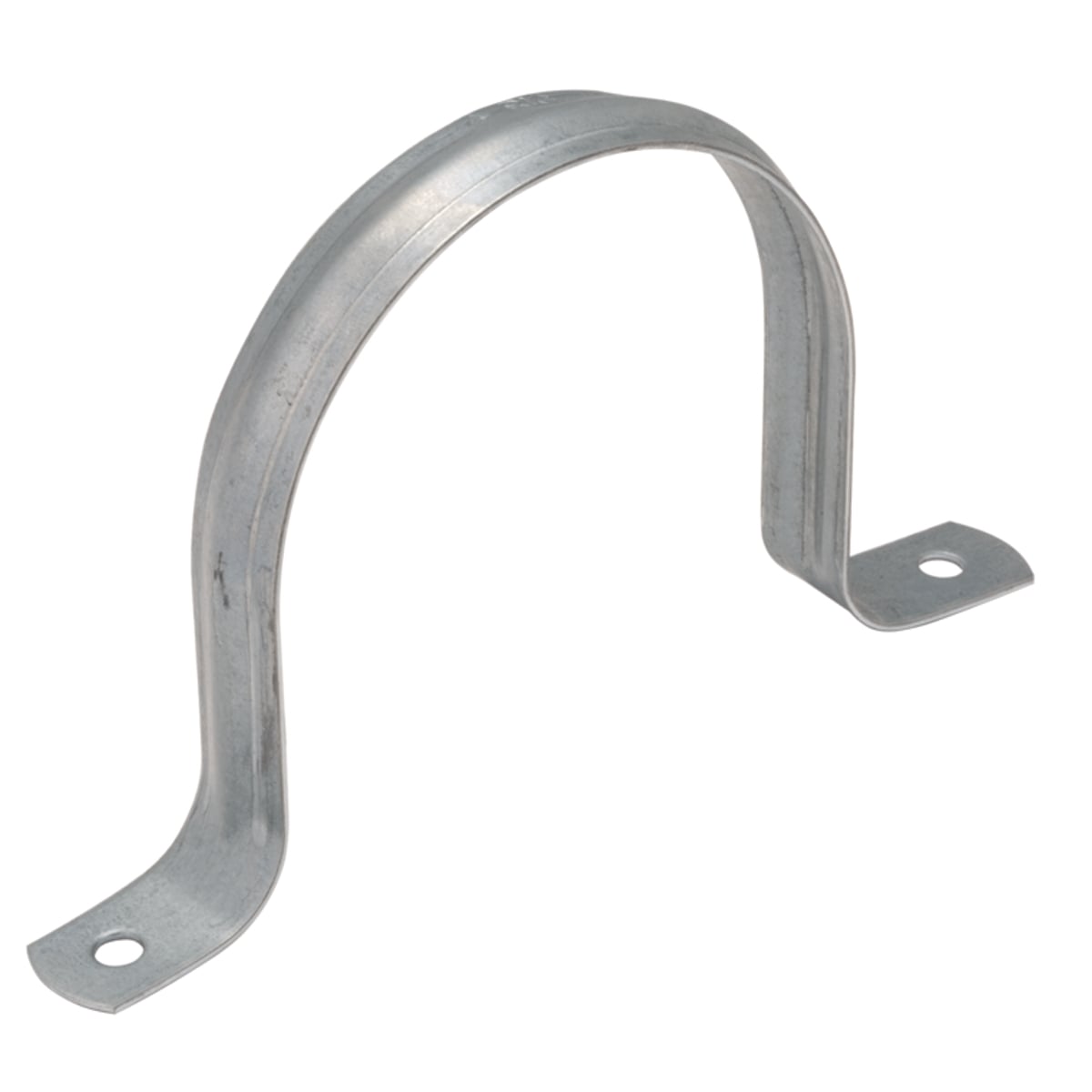 Two Hole Straps Stamped Steel, 5 In. Trade Size