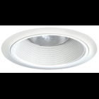 Juno 6-inch line voltage tapered recessed baffle trim is ideal for applications where general or task lighting is needed. Perfect for the kitchen, reading areas, recreational areas, hallways, closets, bathroom vanities and more.