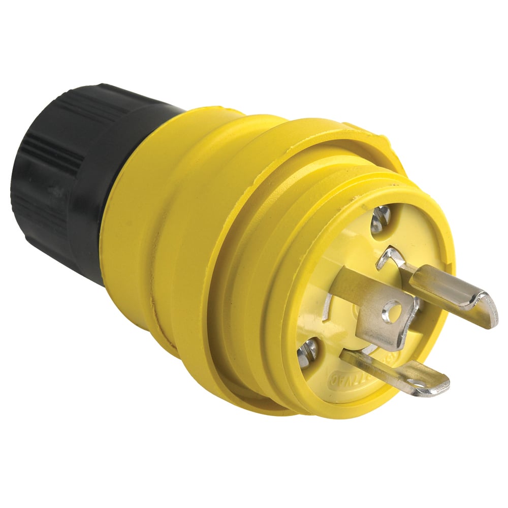 Locking Watertight Plug 15amp 277volt L7-15p