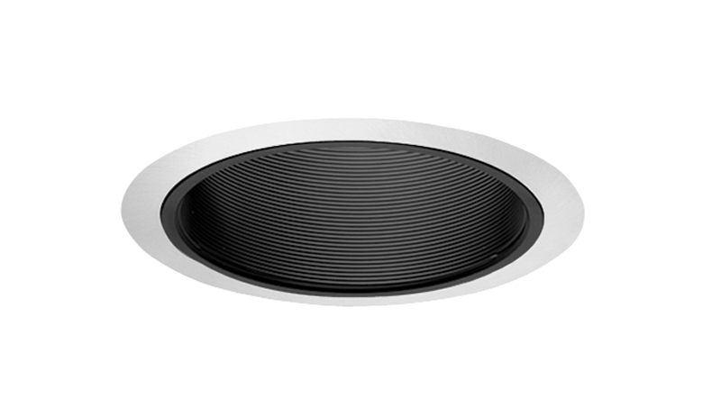 Juno 6-inch line voltage straight recessed baffle trim is ideal for applications where general or task lighting is needed. Perfect for the kitchen, reading areas, recreational areas, hallways, closets, bathroom vanities and more.