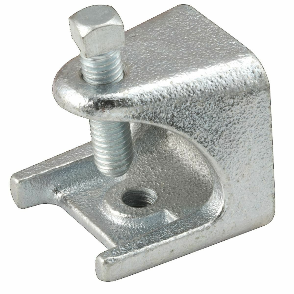 Beam Clamps, Malleable Iron, 1 In. Trade Size