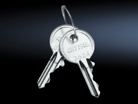 Enclosure key, Security key no. 3524 E