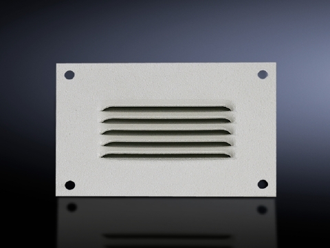 Integrated louvres