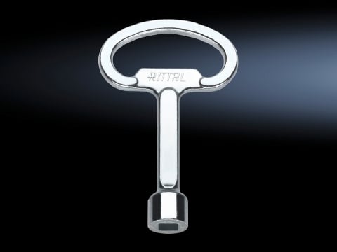 Enclosure key, 7 mm square