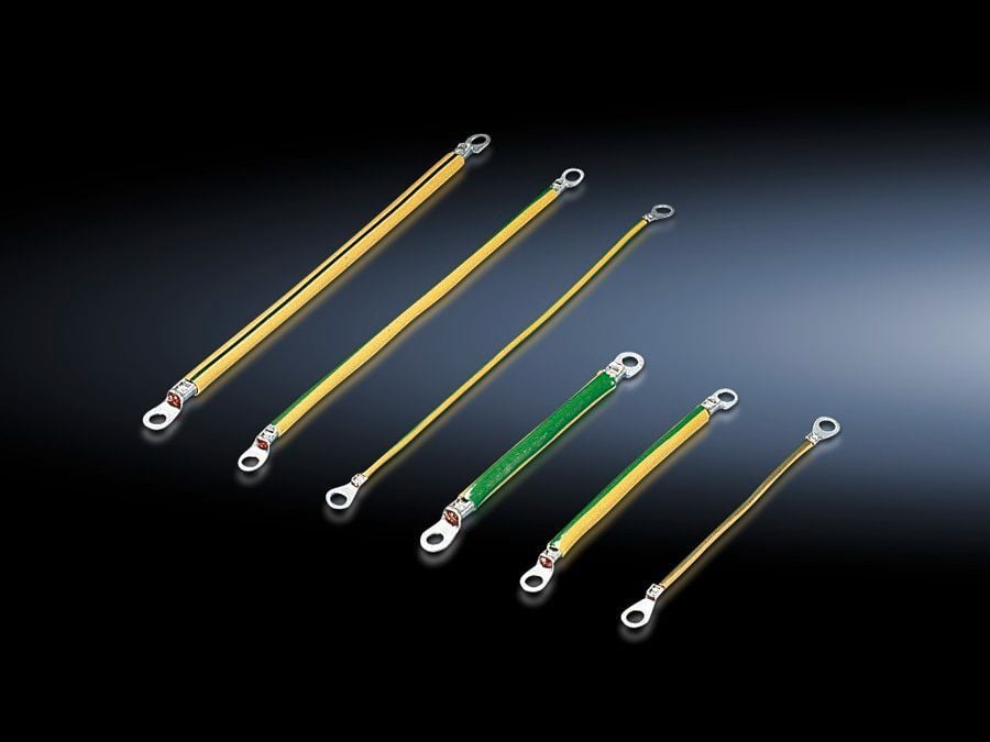 SZ Earth strap, connection: M8-M8, for diameter 16 mm, L: 170 mm
