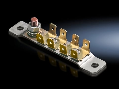 Earthing plate, supply includes: Assembly parts
