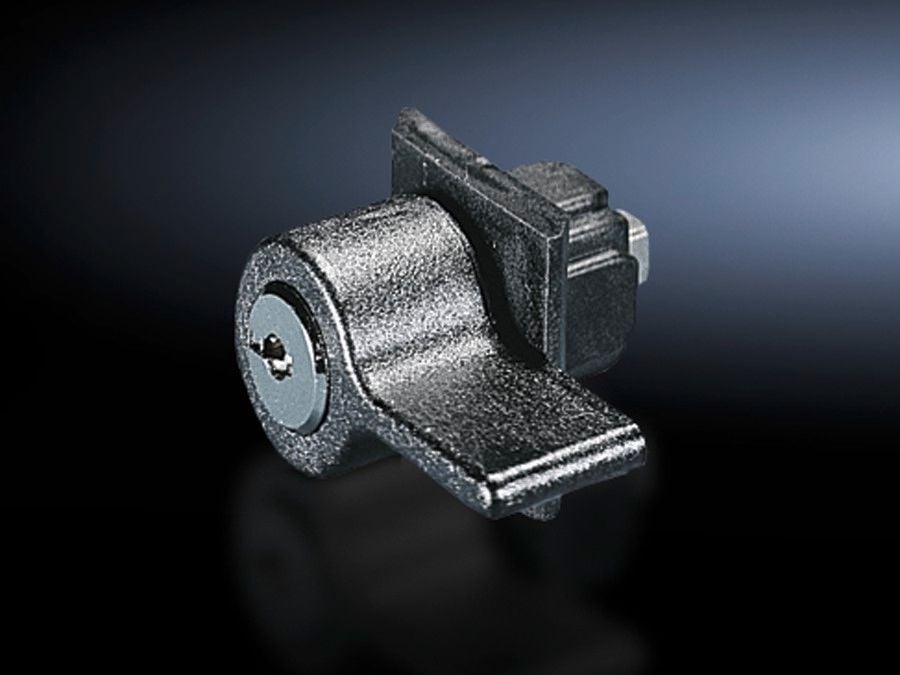 SZ Plastic handle, version B, with lock cylinder insert, Lock no. 3524 E