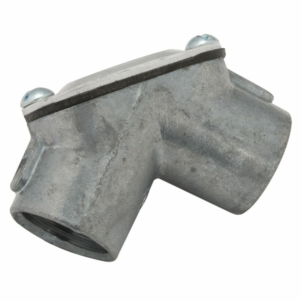 90 Degrees Threaded Handy Ells Female-Female Die Cast Zinc, 3/4 In.Trade Size