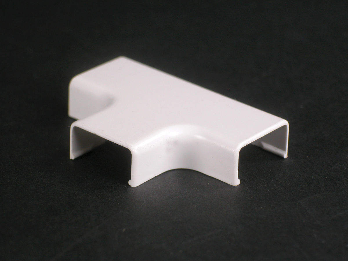  Non-Metallic Tee Fitting; Ivory