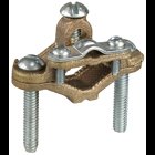 1-1/4 to 2" Armored Ground Clamp Bronze