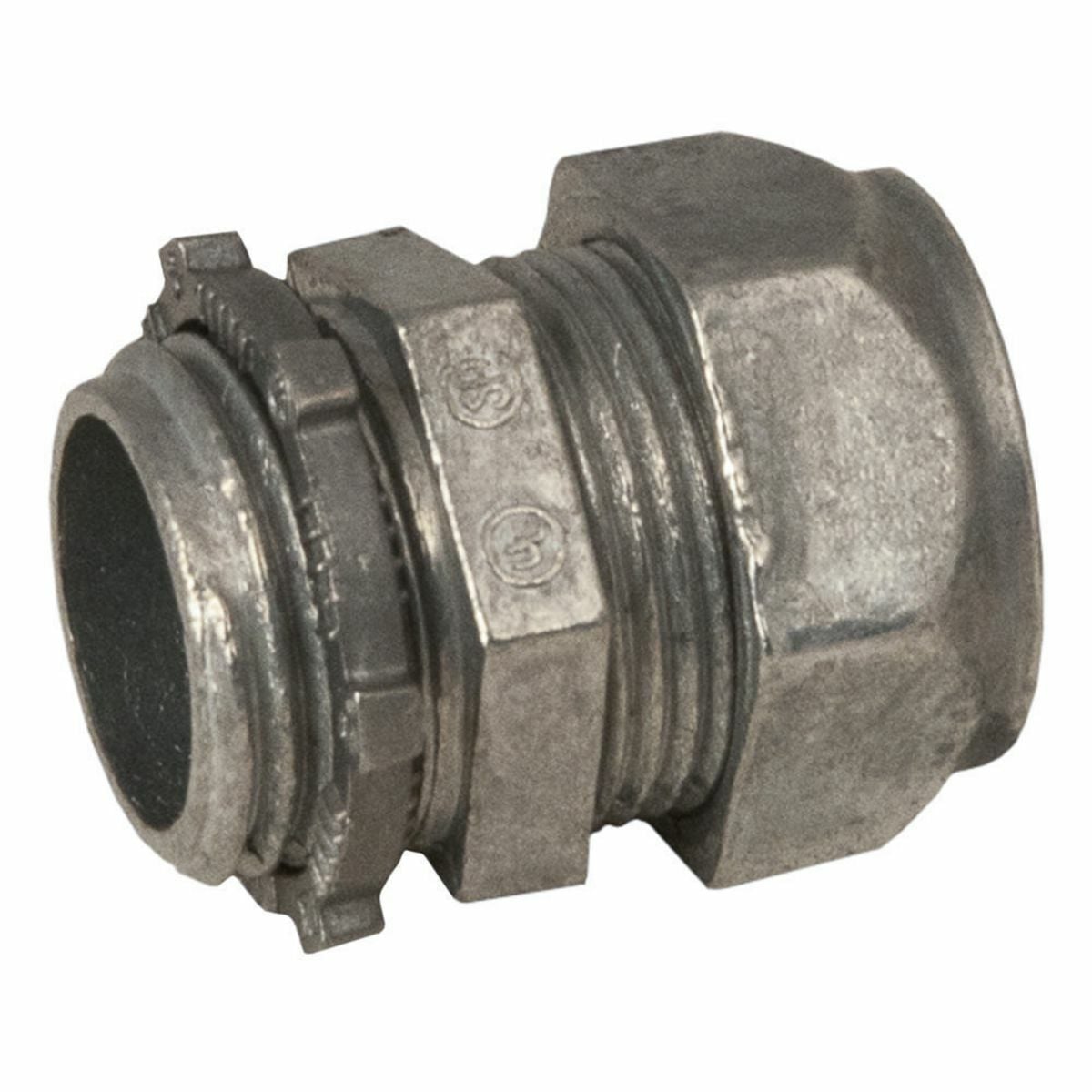 Compression Uninsulated Connectors Die Cast Zinc, 1/2 In. Trade Size