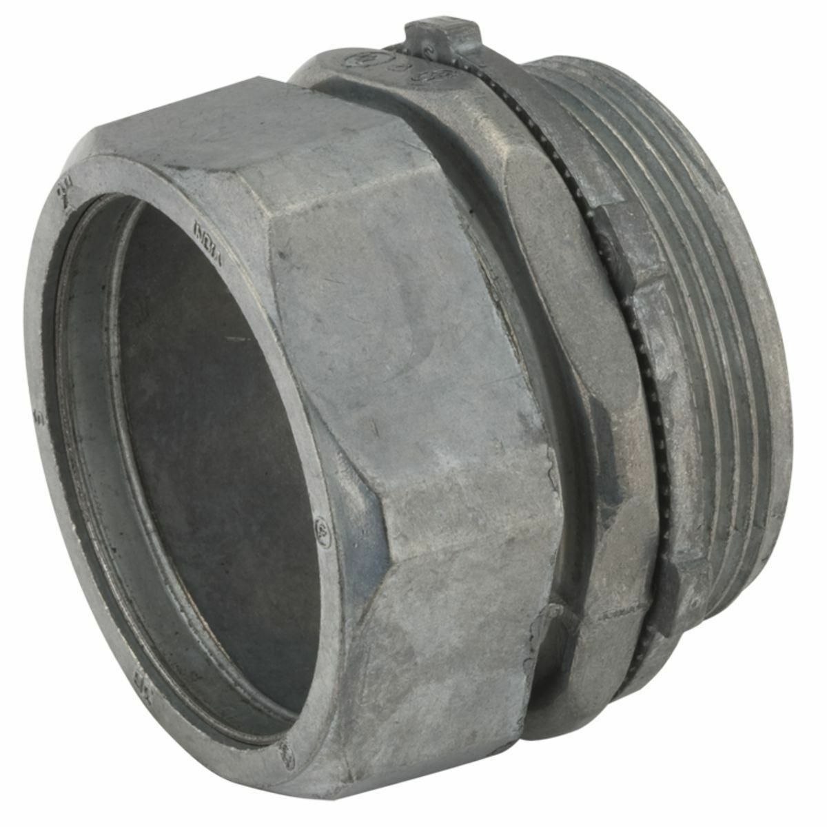 Compression Uninsulated Connectors Die Cast Zinc, 2 In. Trade Size