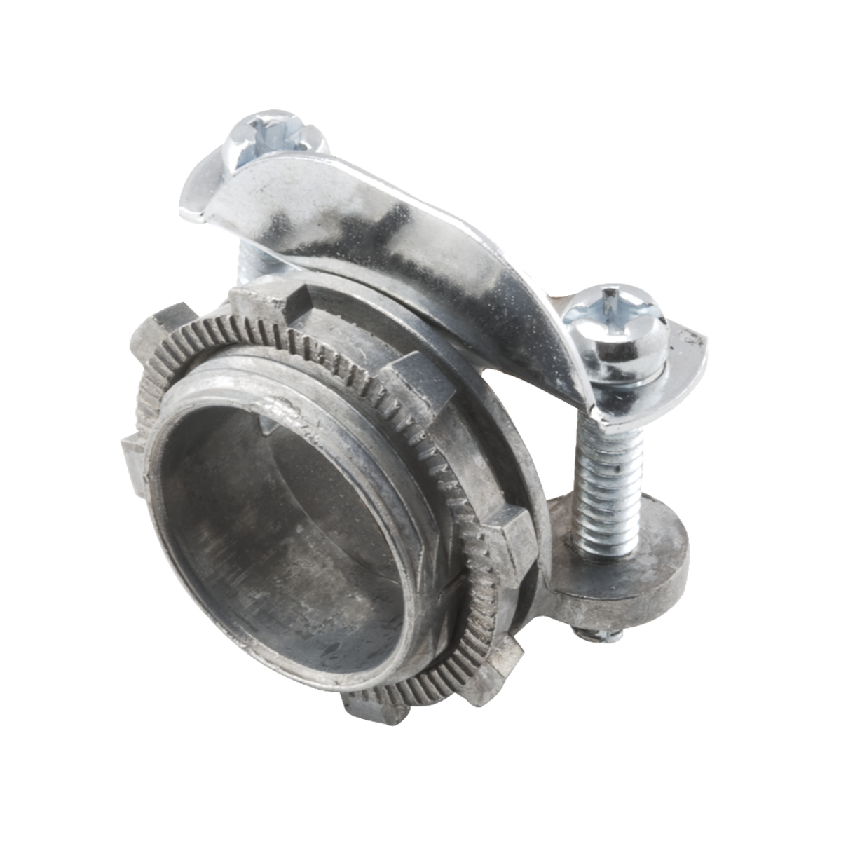 Clamp Type Connectors For Oval Cable, Die Cast Zinc, 3/4 In. Trade Size