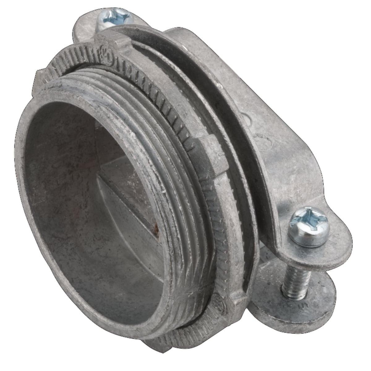 Clamp Type Connectors For Oval Cable, Die Cast Zinc, 2 In. Trade Size