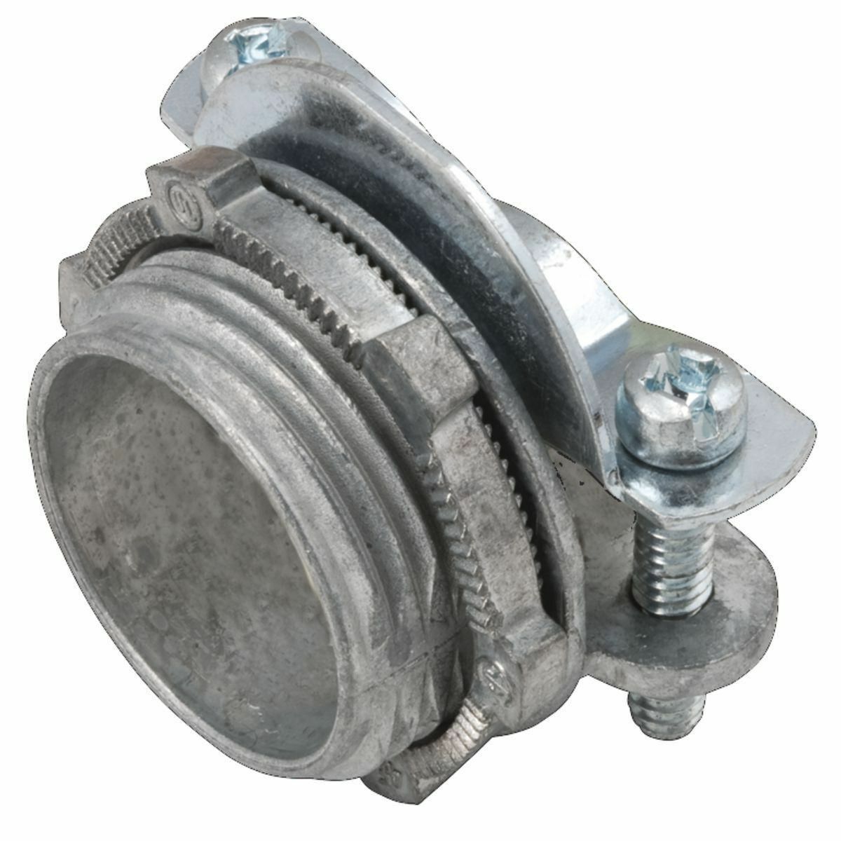 Clamp Type Connectors For Oval or Round Cable, Die Cast Zinc, 3/4In.Trade Size