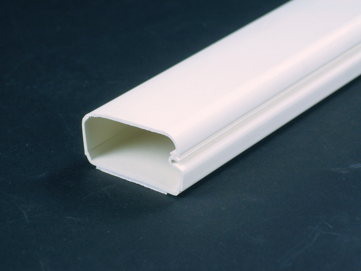 6 Ft Uniduct One-Piece Latching Raceway, White, 2900 Series