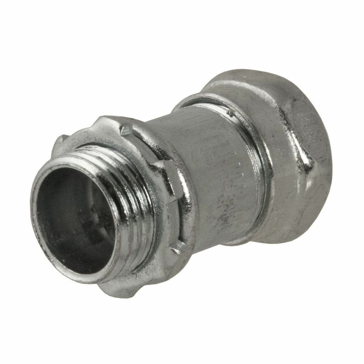 EMT COMPRESSION UNINSULATED CONNECTORS STEEL, 1 IN. TRADE SIZE 1/2IN TO4 IN CONNECTORS
