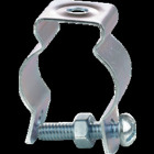 Conduit Hanger with Bolt and Nut, Fits 1" EMT or 1" Rigid/IMC, Zinc Plated