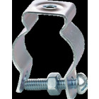 Conduit Hanger with Bolt and Nut, Fits 1" EMT or 1" Rigid/IMC, Zinc Plated