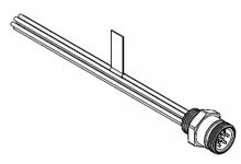 MC 7P MR 12IN 16/1  PVC