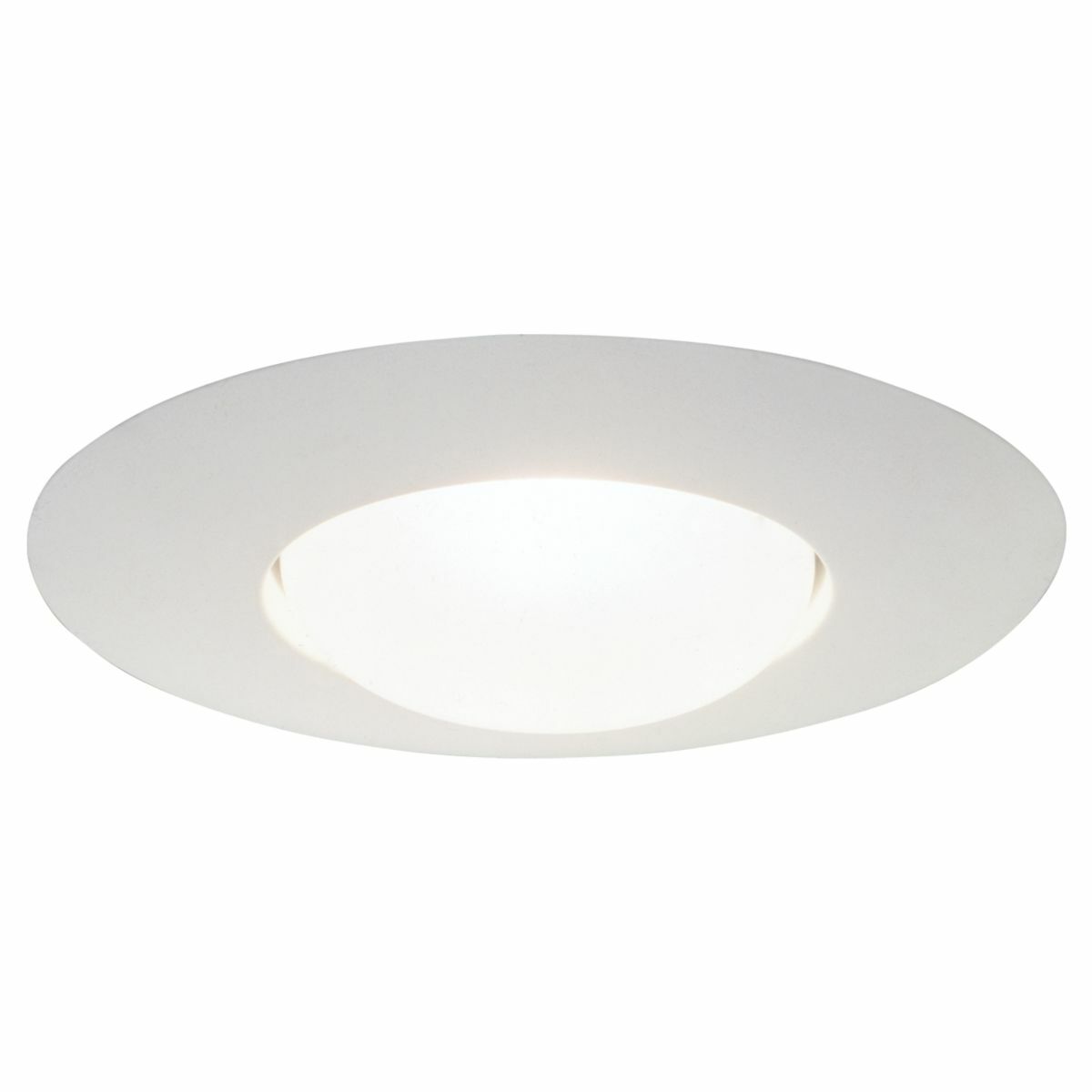 6" Trim Open White
