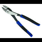 Smart-Grip Multi-Crimp Tool, Overall Length: 9-3/4 IN, Solid, Comfort-Grip, Vinyl Coated Handle, High-Carbon Steel, For Crimping Bare And Insulated Terminals And Splicing 10 - 22 AWG Wire