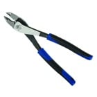Smart-Grip Multi-Crimp Tool, Overall Length: 9-3/4 IN, Solid, Comfort-Grip, Vinyl Coated Handle, High-Carbon Steel, For Crimping Bare And Insulated Terminals And Splicing 10 - 22 AWG Wire