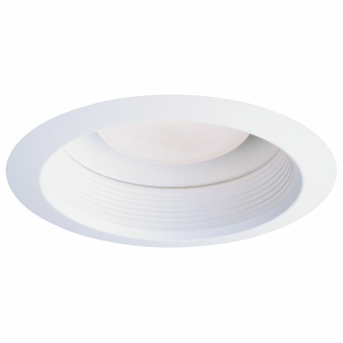 6" Trim Air-Tite Super Trim - Baffle White Trim, White Baffle, White Reflector