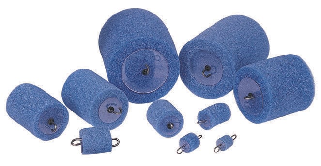 Foam Carrier, Conduit Size: 1-1/4 IN, Package: 3/Bag, RoHS Compliant, For Use With Any Type Of Blower Or Vacuum System