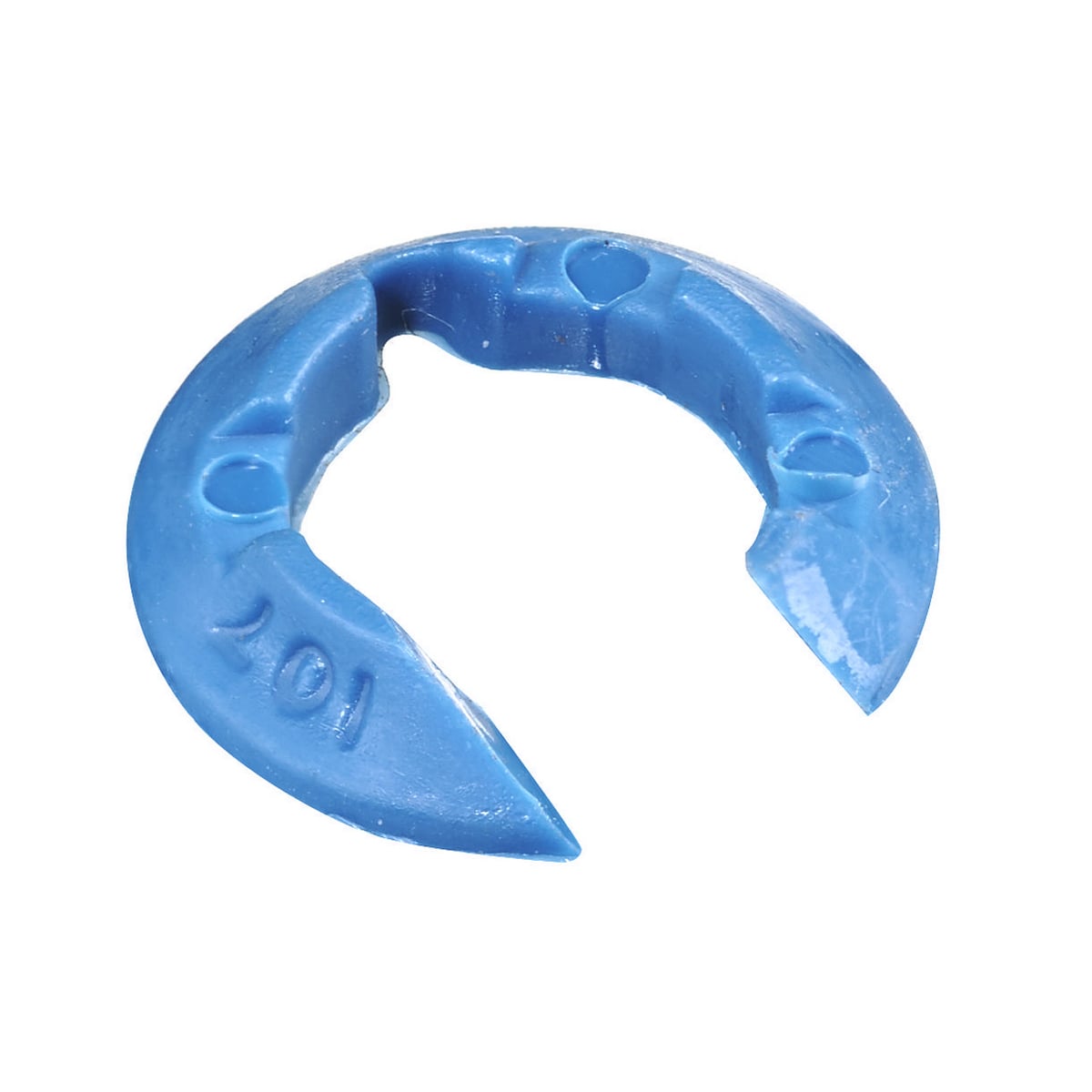 Kellems Wire Management, Cord Connector Accessories, Replacement Gotcha-Ring, .375-.500", Blue.