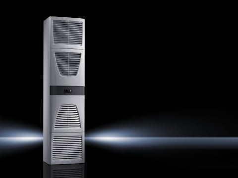 Rack-mounted fans for 482.6 mm (19Zoll), Air throughput 320/480 m/h, supply includes: Fully wired unit ready for connection, Terminal strip and assembly parts