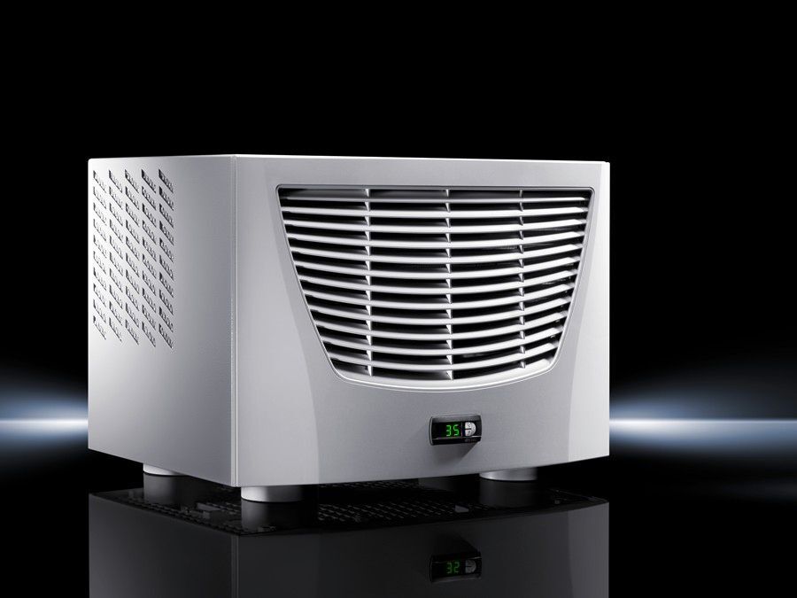 SK cooling unit Blue e, roof-mounted, 2 kW, 230 V, 1PH, 50/60 Hz, carbon steel, WHD: 597 x 417 x 475 mm