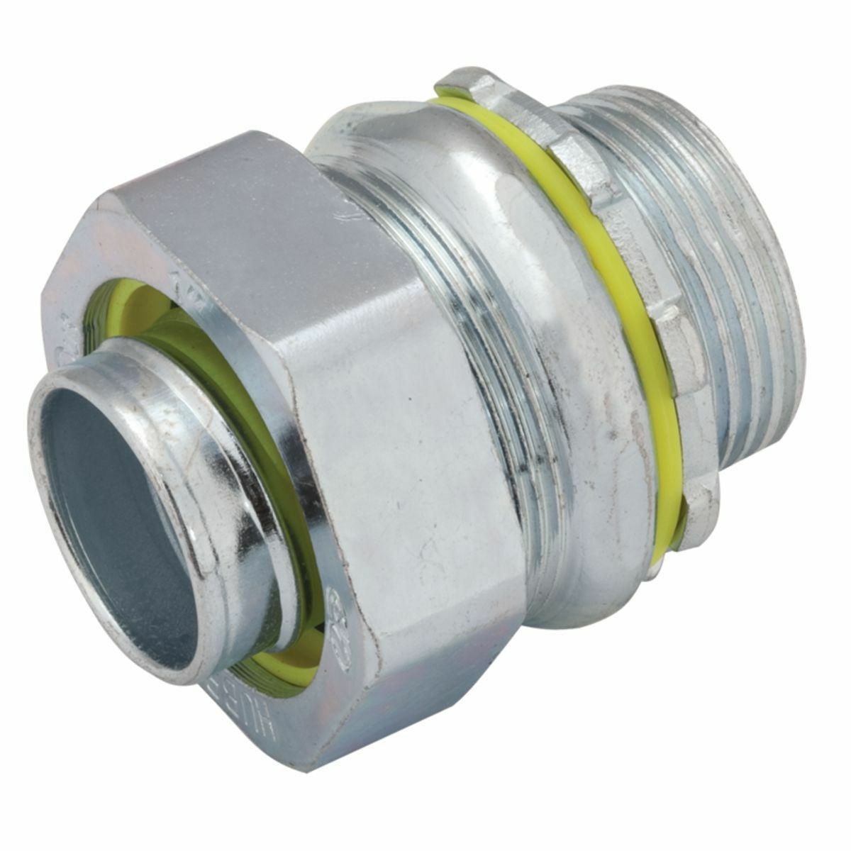 Straight Uninsulated Connectors Steel/Malleable Iron, 1-1/2 In. TradeSize