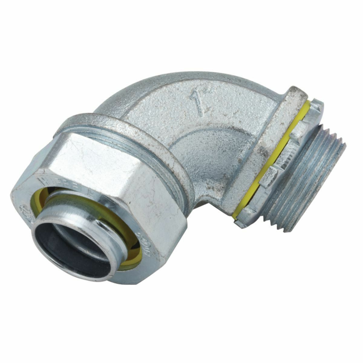 90 Degrees Uninsulated Connectors Steel/Malleable Iron, 2 In. Trade Size