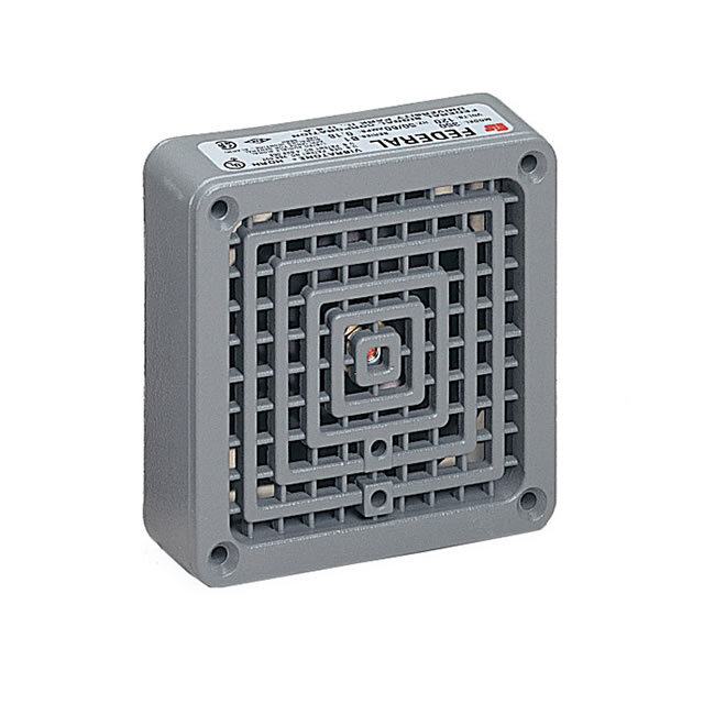 Vibratone Horn 24VAC - Coded or sustained tones. Available in 12VAC, 24VAC, 120VAC and 240VAC. Produces 100 dBa at 10 feet (110 dBa at 1m). Surface or flush mounting options. Type 4X when installed with Panel Mount Gasket Kit or Weatherproof Backbox (Model WB), Type 4X and Type 12 when installed with Surface Mount Trim Ring (Model TR). CSA Certified. UL and cUL Listed.