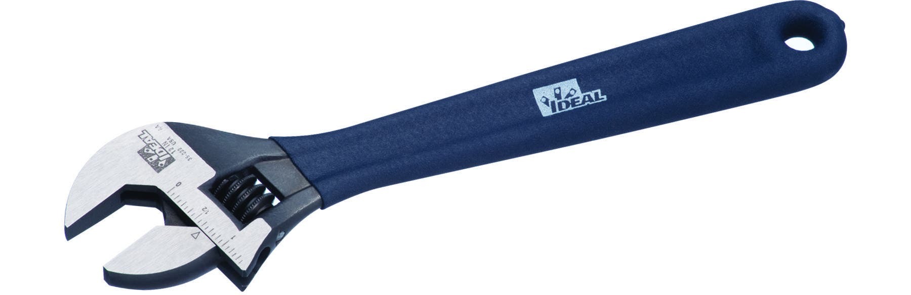 IDEAL, Wrench, Adjustable, Jaw Capacity: 1-5/16 IN, Overall Length: 10 IN, Construction: Forged steel, Warranty: Lifetime Guarantee