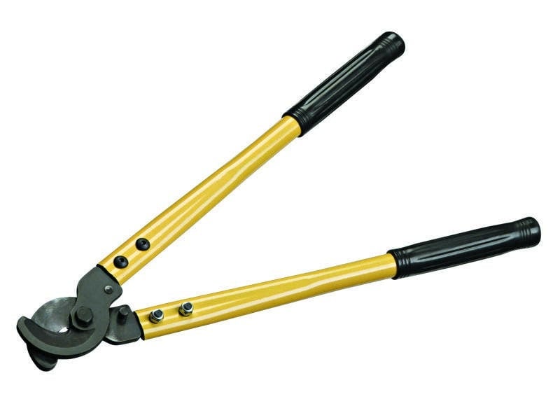 Long Arm Cable Cutter, Cable Size: 250 MCM, 14 IN Length, For Copper And Aluminum Only, Not Designed For Steel Or ACSR