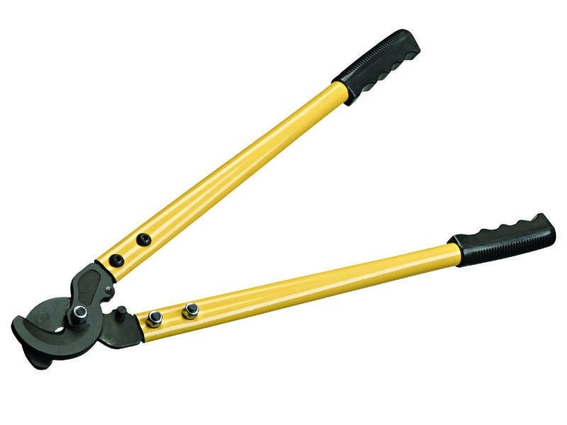 Long Arm Cable Cutter, Cable Size: 500 MCM, 22 IN Length, For Copper And Aluminum Only, Not Designed For Steel Or ACSR