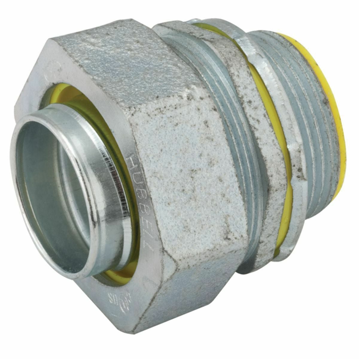 Straight Insulated Connectors Steel/Malleable Iron, 1-1/4 In. Trade Size