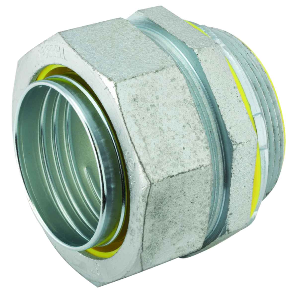 Straight Insulated Connectors Steel/Malleable Iron, 3 In. Trade Size