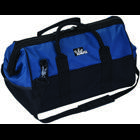 Large Mouth Tool Bag, Bag Type: Tool Bag, 9 IN Width, 12 IN Depth, 18 IN Length, Includes: Removable Shoulder Strap